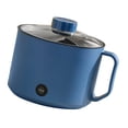 thumbnail image 2 of Olla de Cocina eléctrica Multifuncional Mini Cocina eléctrica pequeña Cocina de Fideos rápida para Dormitorios de Estudiantes Uso Personal CN 220 V Royalblue, 2 of 5