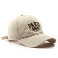 thumbnail image 1 of Casquette de Baseball Personnalisée avec Broderie de Lettres Lavées, Protection Solaire, 1 of 10