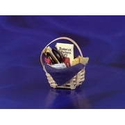 International Miniatures Dollhouse Miniature Sewing Basket