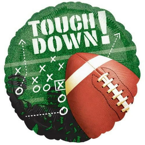 LOONBALLOON Football Balloons, 18″ FOOTBALL FRENZY