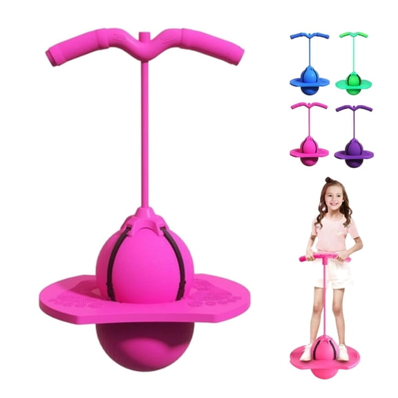 Balance Jumping Ball,Jumping Hopping Ball, Pogo Jumper With Handle And Ball Pump,Suitable For Outdoor Play, And Suitable For Both Boys And Girls