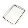 thumbnail image 1 of yuksok Baking Tray Cookie Sheet Oven Tray, Rectangular Decorative Mirrored Serving Tray 32cmx22cmx2.5cm, 1 of 9