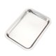 thumbnail image 1 of Bandeja rectangular de acero inoxidable para hornear con espejo decorativo para la familia 32cmx22cmx2.5cm, 1 of 9