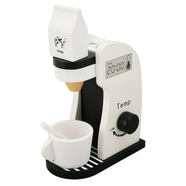 Juego de cafetera educativo 15x123x72 cm material de madera comida de madera para fiestas ANGGREK Otros