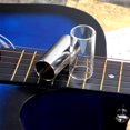thumbnail image 3 of SHOWERORO 2pcs Guitar Slider Transparent Glass Slide for Electric Guitar Silver Accentuates Middle Harmonics, 3 of 5