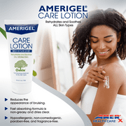 AMERIGEL Care Lotion (6 oz.) – Hypoallergenic Moisturizer | Dry, Irritated Skin | Diabetic Skin