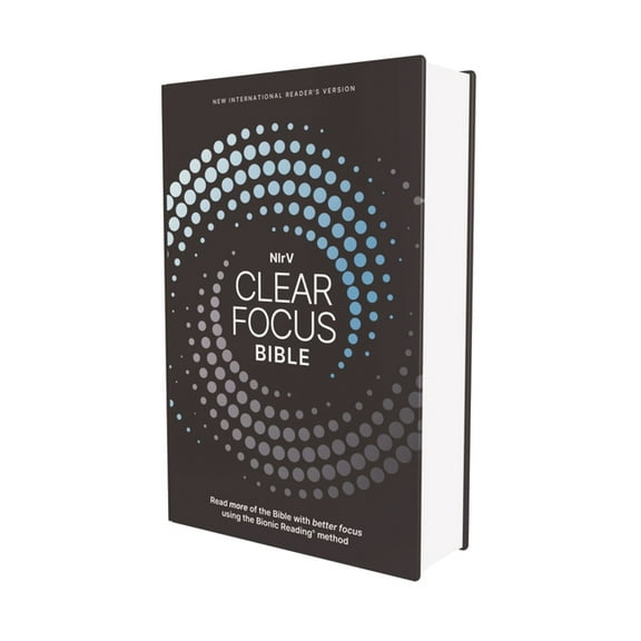 Clear Focus Nirv, Clear Focus Bible, Hardcover, Charcoal/Blue: Read More of the Bible with Better Focus Using the Bionic Reading Met, (Hardcover)