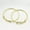 Golden, variant on 5PCS Adjustable Brass Bangles Jewelry Bracelet Making Multi-Colors 2-1/2"(64mm)-Golden