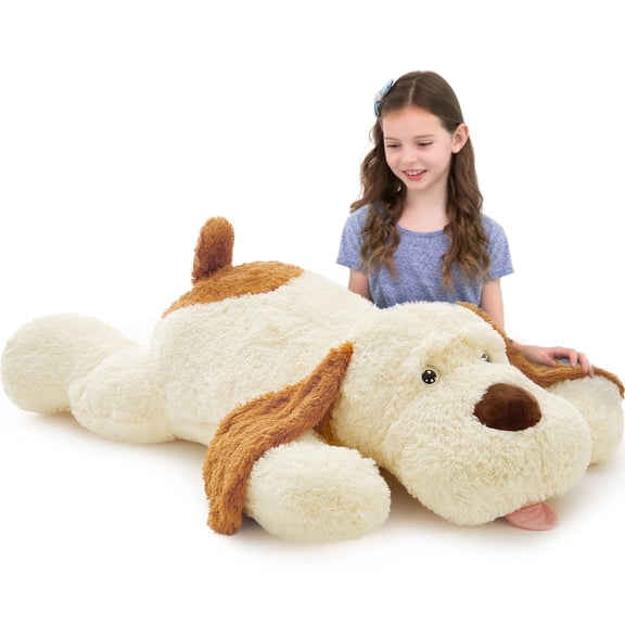 MaoGoLan Giant Dog Stuffed Animal 51" Soft Puppy Pillow Plush Toy