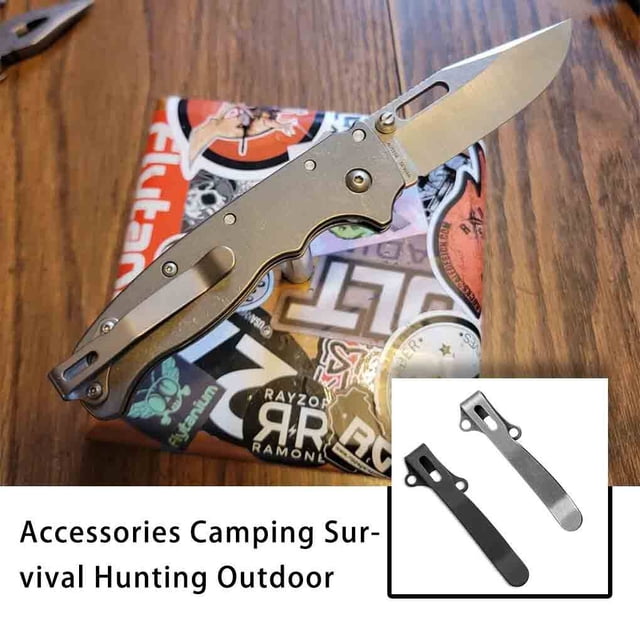 Accessory Cutter Pocket AD20/20.5 Standard Clip Tools Alloy Tool Portable Multipurpose Folding Solid Tool Portable for Safe Survival Outdoor Silver