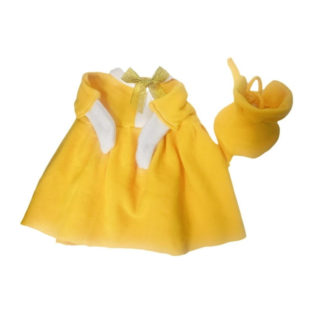 Trajes de ganso para porche, suministros de fiesta de disfraces amarillos con lazo, tela suave, decoración al aire libre, ropa de ganso para patio