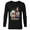 Black, variant on Junior T.O.T.S. Cuteness On the Way - Long Sleeve T-Shirt for Men -Customized-White