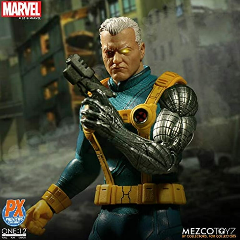 Mezco One: 12 Collective: Marvel Cable (X-Men Version) Action