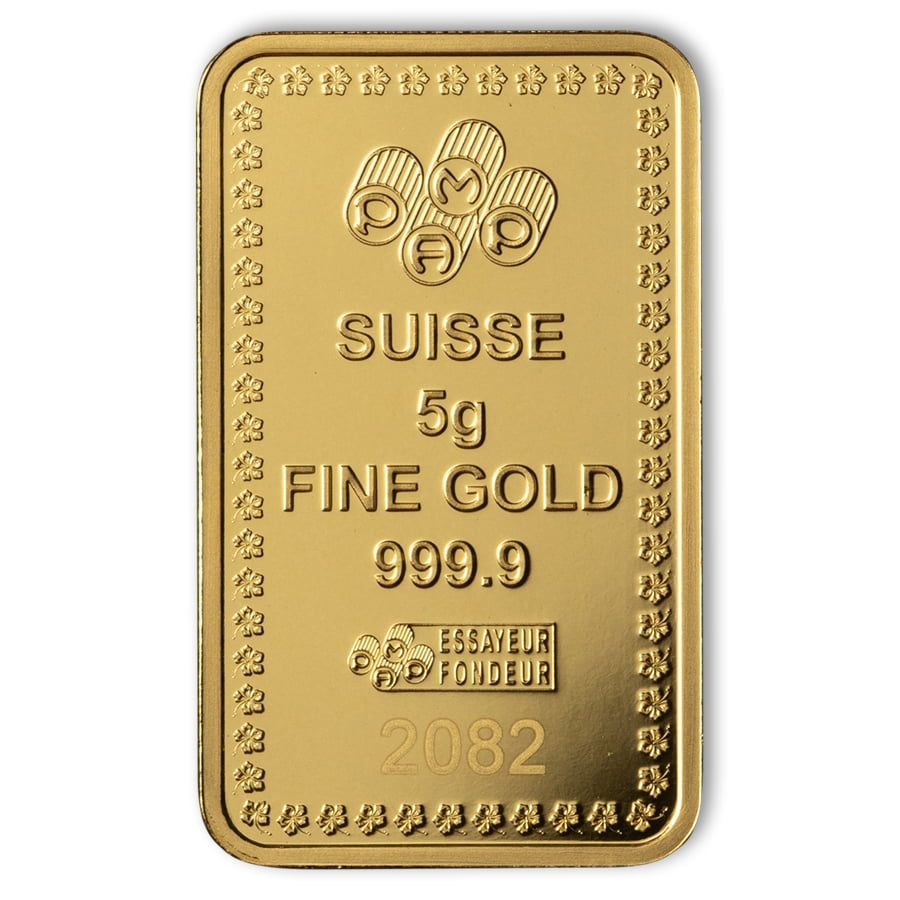 5 gram Gold Bar - Random Design - Walmart