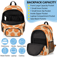 thumbnail image 5 of Herdesigns Basketball Large Backpack Set with Lunch Box Lightweight Water Resistant Travel Laptop Backpacks Casual Daypacks for Women Men, Sports, 5 of 8