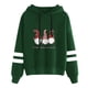 thumbnail image 1 of WILLBEST Sudaderas Mujer Ms Christmas Printing Chaqueta con Capucha de Manga Larga Chica​​, 1 of 2