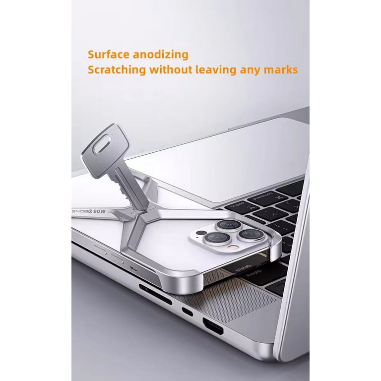 Aluminum Alloy X-shaped Metal Frame for iPhone 16 Pro Max