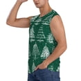 thumbnail image 3 of Disketp Christmas Trees Sleeveless Tshirts For Men, Muscle Shirts For Men Dry Fit Tank Top-Xx-Large, 3 of 8