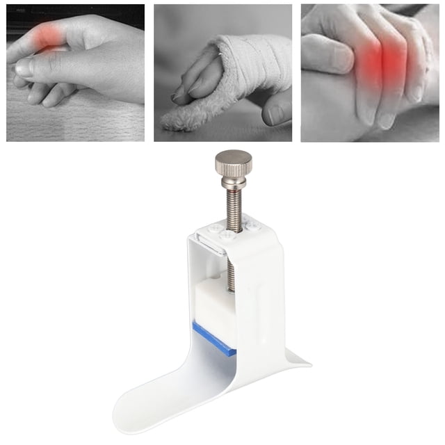 Metal Finger Brace, Adjustable Finger Correction Easy To Clean Finger Knuckle Immobilization Finger Splint Comfortable For Children