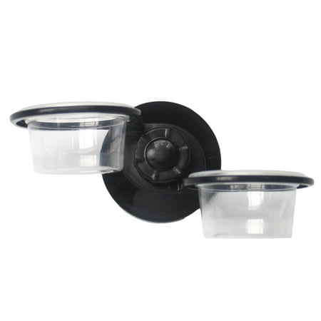 Reptile Feeder Chameleon Worm Gecko Feeding Ledge Bowls