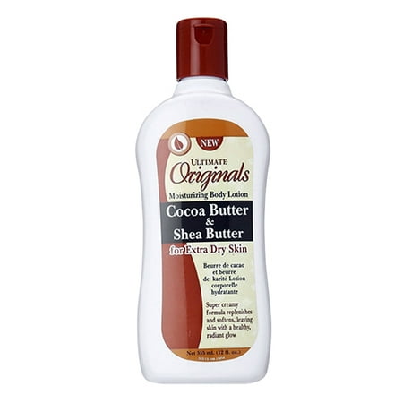 Africas Best Ultimate Originals Cocoa Butter And Shea Moisturizing Body Lotion, 12 (We The Best Cocoa Butter)