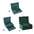 thumbnail image 4 of sweethay Caja de almacenamiento de joyas para mujer, contenedores para el hogar, collar, , contenedor de organización, soporte organizador de Ropa, zapatos y accesorios Miscelánea Una sola capa, 4 of 6