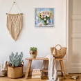 thumbnail image 3 of Stupell Industries Rustic Lodge Her Cottage Garden Tulips White Framed Giclee Art, 12 x 12, by Tina LeCour, 3 of 8