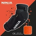 thumbnail image 5 of Ninja MTB Hooligan Elbow Pad - Heavy Duty BMX and Mountain Bike Elbow Pads for Great Protection (XL), 5 of 9