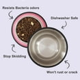 thumbnail image 6 of 2 Pack Stainless Steel Dog Bowls, Food and Water Non Slip Anti Skid Stackable Pet Puppy Dishes for Small, Medium and Large Dogs, 6 of 6