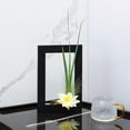 thumbnail image 3 of Maceta de pared moderna Colgador de plantas Colgando Plantas artificiales fotografía Formas Titulares de macetas Florero para cactus Jardín floral Negro 30x20x4.5cm, 3 of 9