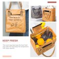 thumbnail image 2 of WORGEOUS Bolsa de caja bento de Kraft Bag Kraft Paper Bento BoChing Bold de almuerzo Suministros para el hogar, 2 of 9