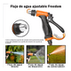 thumbnail image 3 of Pistola Hidrolavadora Alta Presión Limpiador Portátil Negro/Naranja, 3 of 3