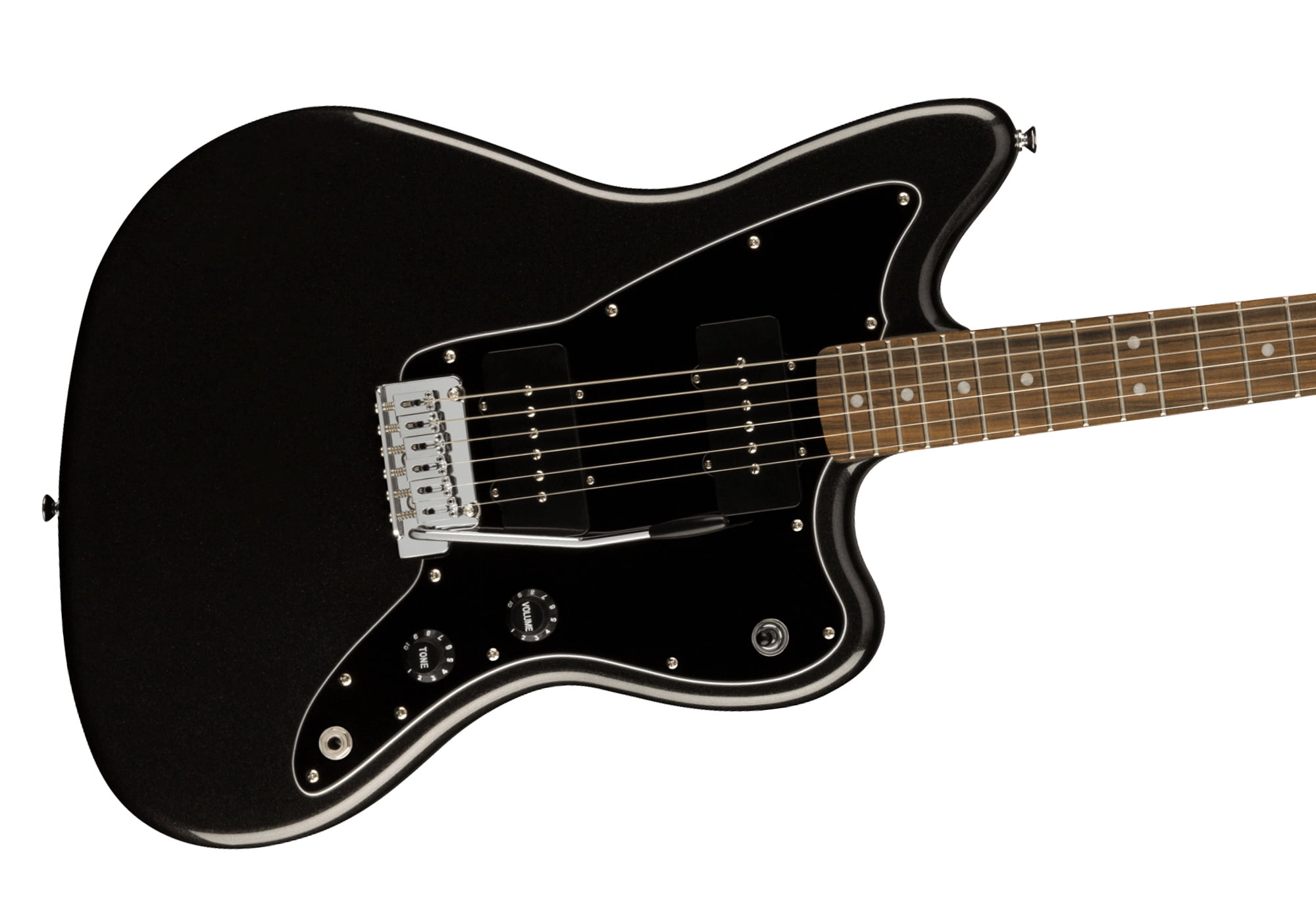 Fender Squier Affinity Jazzmaster - Metallic Black w/ Frontman 10G Amplifier
