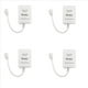 thumbnail image 1 of 4X Controlador LED Inteligente Tuya Zigbee RGB para Tira de Luz 5V-24V Compatible con ZHA Zigbee2MQTT Tasmota Home, 1 of 5