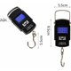 thumbnail image 2 of Báscula de equipaje Báscula de pesca digital portátil de 50 kg Báscula para pescar, pesar maletas, viajes, uso doméstico, 2 of 5