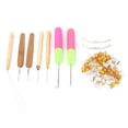 thumbnail image 1 of Dreadlock Crochet Hook Hair Set, Easy To Use Latch Hook Dreadlocks Tool Specially Designed  For Hair Styling, 1 of 8