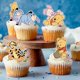 thumbnail image 4 of 48 toppers para cupcakes CORODER con diseño de osito para fiesta, 4 of 5