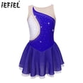 thumbnail image 2 of Vestido de baile de Ballet para niñas, vestido brillante de patinaje artístico, traje de baile de bailarina profesional, Ropa de baile Leotardos de gimnasia, 2 of 5