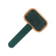 thumbnail image 3 of Dog Hair Brush Self Cleaning Slicker Brush Pet Slicker Brush Cat Grooming Brushes Pet Comb Dog Hair Brush Remove Floating Hair Multifunctional Self Cleaning Slicker Brush For Pets, 3 of 8