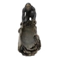 thumbnail image 4 of Forest Mythical Creature Sasquatch Big Foot Cryptid Ape Incense Burner Figurine, 4 of 11