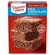 Duncan Hines Milk Chocolate Brownie Mix, 18 oz