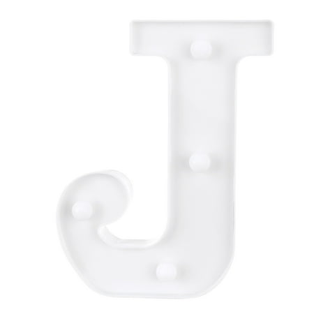 

Lovehome LED Letter Lights Light Up Plastic Letters Standing Hanging Warm Wihte Light