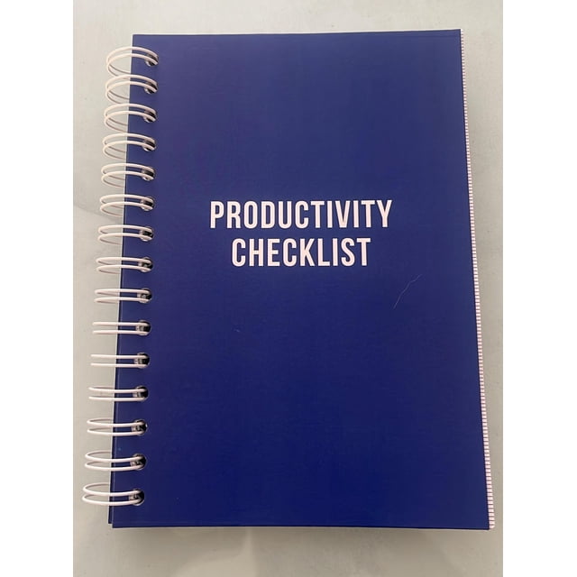 Lista de verificación de productividad para planificadores y organizadores ClearValue Official