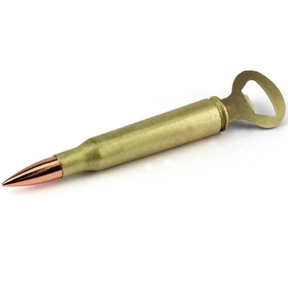 CBG CBG-1016 50 Caliber Bottle Opener Stainless Steel, Gold