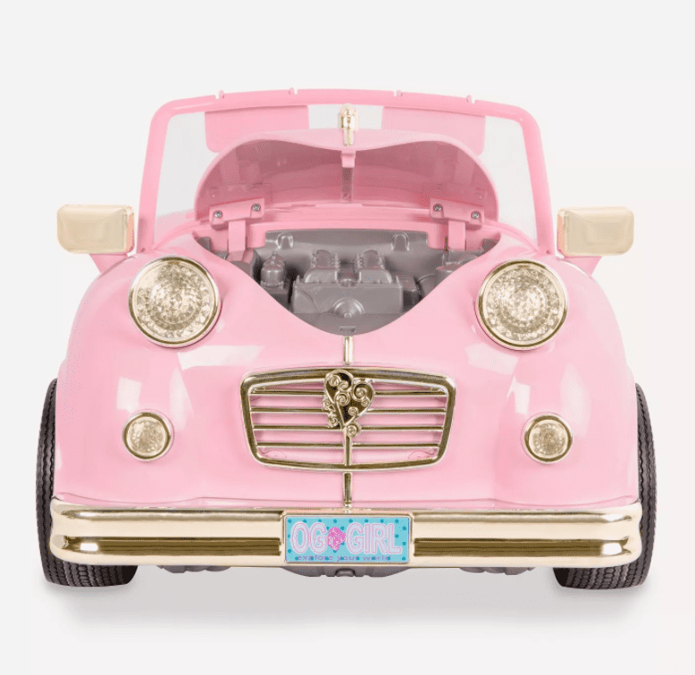 おもちゃ Our Generation Retro Car Our Generation Retro Convertible Car - Doll Toy Car Set - Walmart.com