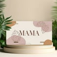 thumbnail image 4 of License Plate, Leafy "Mama" Graphic Decorative Front,Personalized Stainless Steel License Plate Cover For Men Women,12.2" X 6.2", 4 of 6