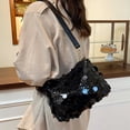 thumbnail image 4 of Women Sequin Bag Small Shoulder Tote Sparkly Purse Clutch Handbags Evening Bag Party Bling Glitter Sparkle Sequin Purse, 4 of 9