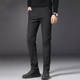 thumbnail image 4 of Pantalones De Traje Con Cuadros Para Hombre Casuales, 4 of 8