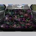 thumbnail image 3 of POLERO Colorful Spider Web Pattern Rear Seat Covers for SUV, 2 Piece Durable Car Rear Seat Protectors Easy to Install Machine Washable Car Back Seat Cover, 3 of 7