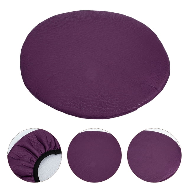 Nestingho Funda Para Taburete Color Púrpura Protector Resistente Para Taburete Redondo En El Hogar